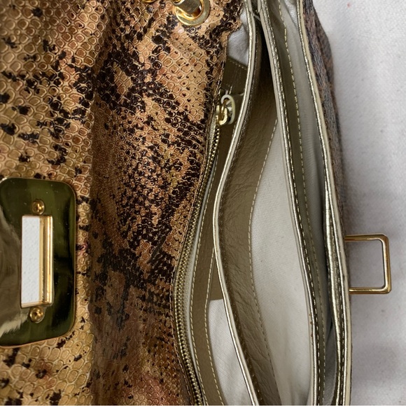Michael Kors Snake Print Clutch - Picture 8 of 16